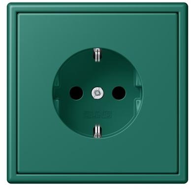 JUNG Пластиковая электрическая розетка Ls 990 les couleurs® le corbusier sun-id-1370154 - Вид №31