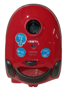 9165781 Пылесос Vesta V9B1600 красный