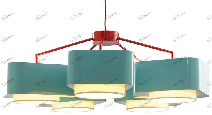 UTU Soulful Lighting Подвесной светильник из железа Carousel Santreyd sun-id-1446168