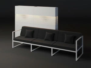 Laubo Кашпо из металла с высоким светом Lumi