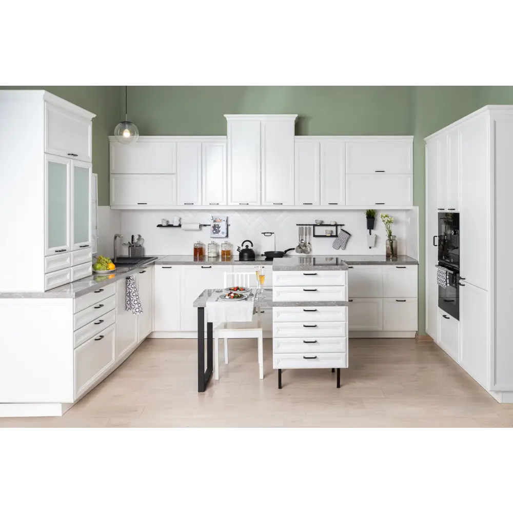 Фальшпанель для кухонного шкафа Реш 58x214.4 см Delinia ID МДФ цвет белый 82011423 STLM-2016863 - Вид №10