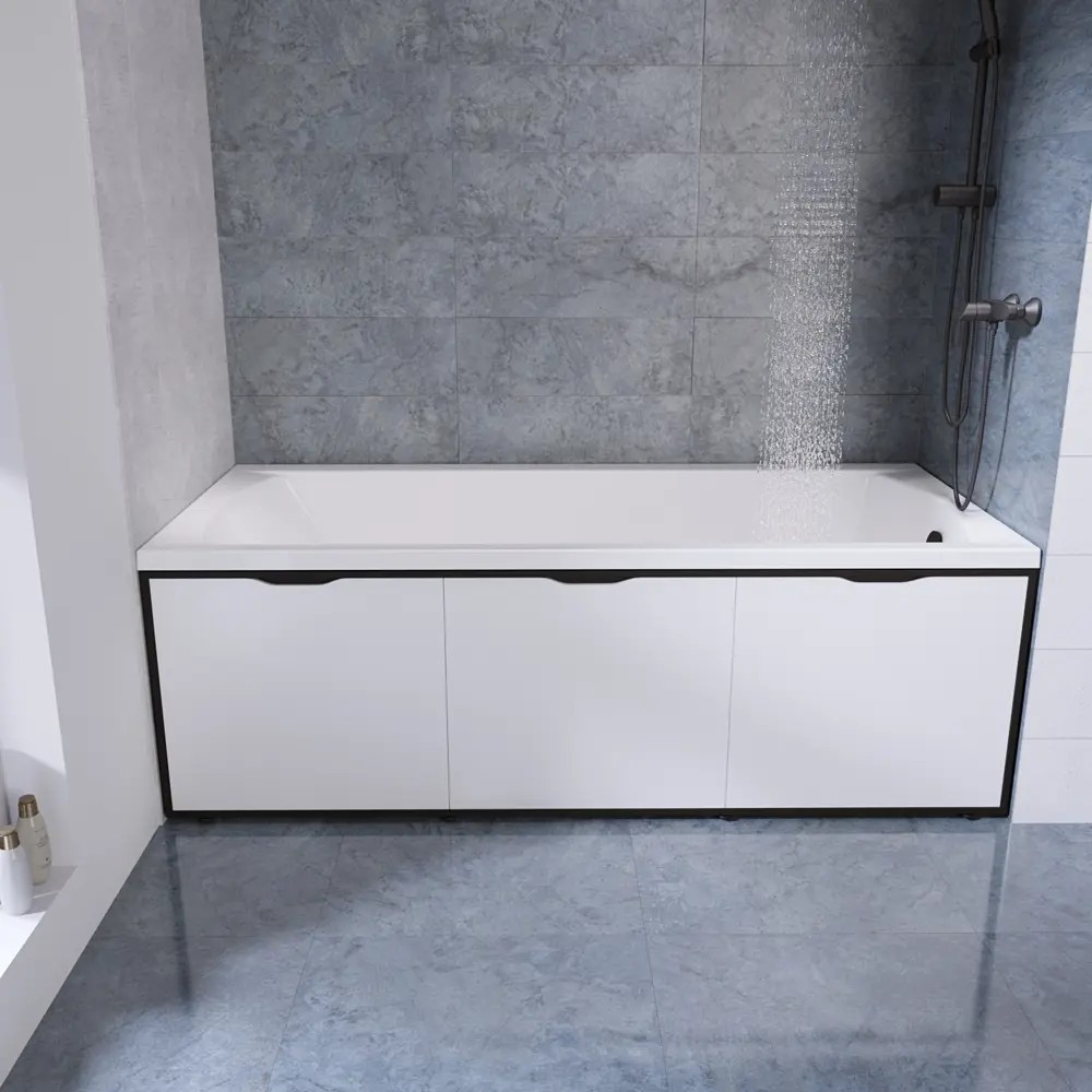 Экран под ванну 1Marka Urban откидной 54x180 см цвет супер айс белый STLM-2021865 - Вид №7