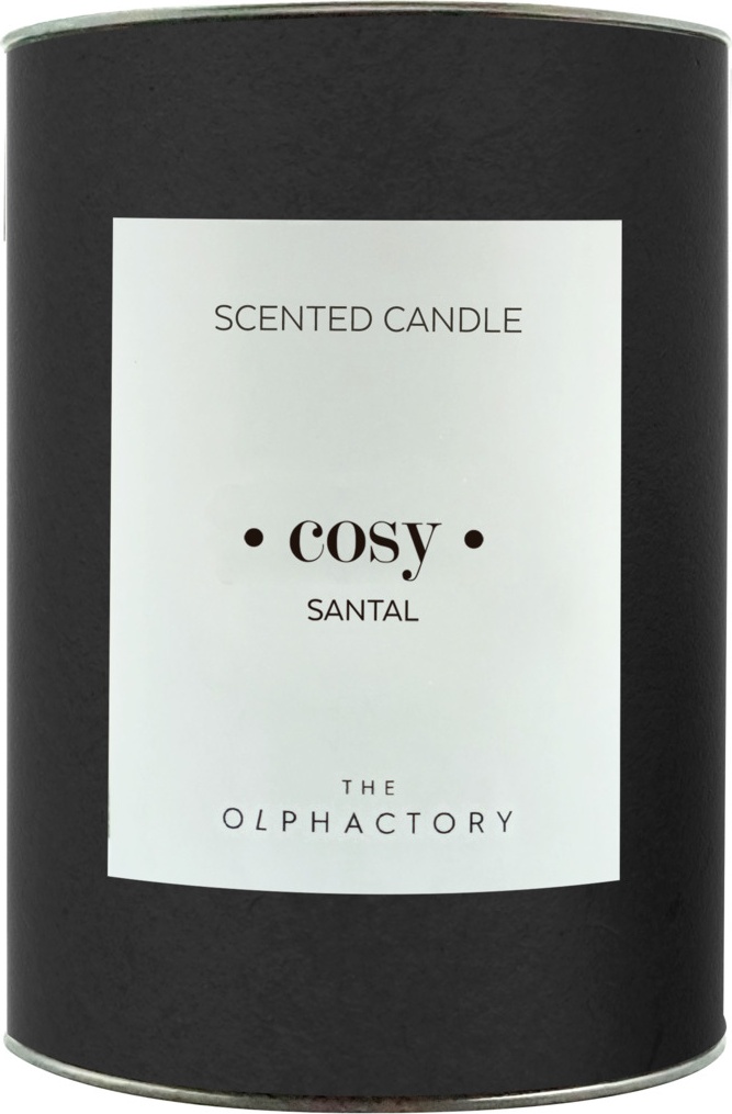 10656778 Ambientair Свеча ароматическая The Olphactory COSY Black Сандал 40 ч Воск 