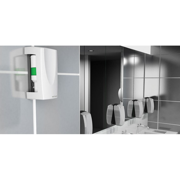 V-SOLID CITRUS (Цитрус манго) VECTAIR SYSTEMS Автоматический ароматизатор воздуха V-AIR SOLID – Цитрус манго Желтый черный (упаковка)  - Вид №3