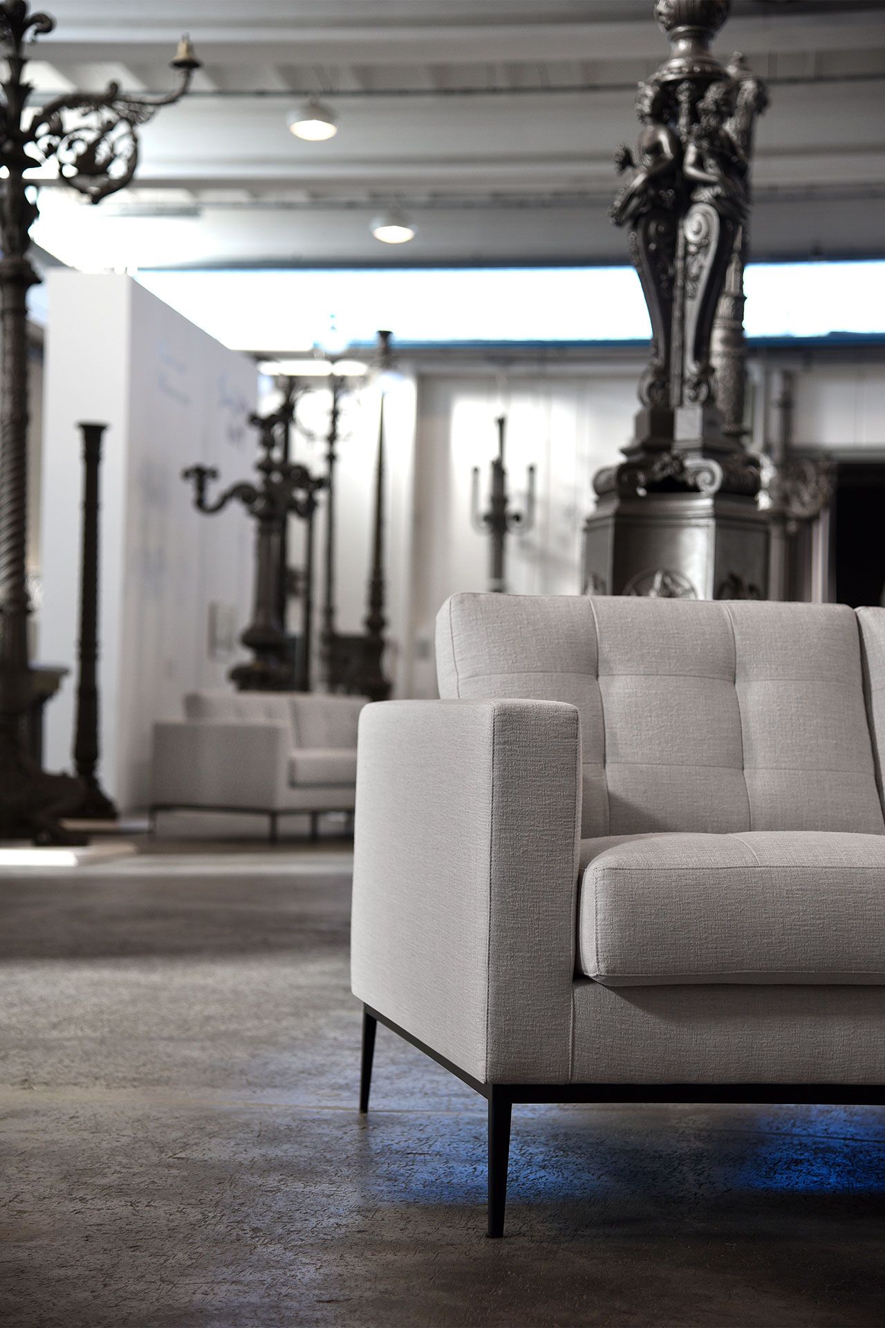 Ткань capitonné диван с огнестойкой обивкой Domingo Salotti ARCH-00125330 - Вид №3