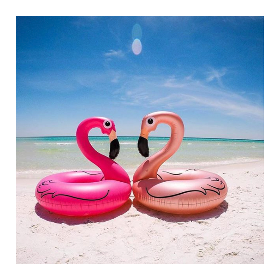 TAPF-0031 Круг надувной , flamingo rose gold BigMouth  - Вид №4
