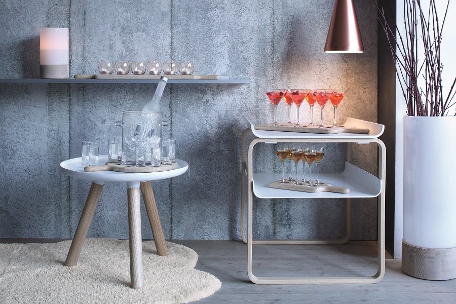 Подсвечники на подставке прозрачные 3 штуки Paddle LSA INTERNATIONAL  00-3870356 Прозрачный  - Вид №1