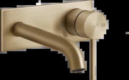 Смеситель для умывальника 54284 726 Gessi Gessi316 ТЕПЛАЯ БРОНЗА BR. PVD