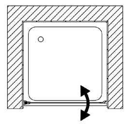 B9853L01TR Polaris Сollection душевая зона  Samo 40390 - Вид №1