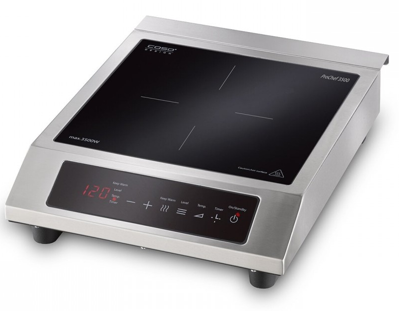 8195364 Плита компактная электрическая CASO Pro Chef 3500 серебристый STDN-0027265 - Вид №2