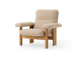 Тканевое кресло с подлокотниками