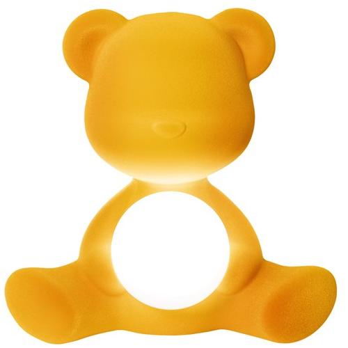 Qeeboo Светодиодная настольная лампа из полиэтилена с зарядкой от usb Teddy sun-id-1479784 - Вид №1