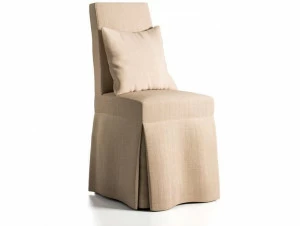 Caroti Стул из ткани с высокой спинкой Via montenapoleone 1080