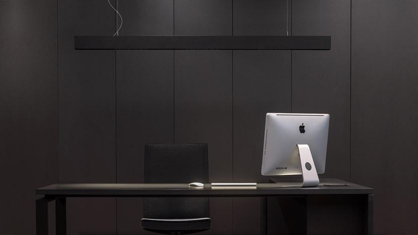 Arkoslight Алюминиевый подвесной светильник прямого света в современном стиле Black foster suspension sun-id-1465907 - Вид №5