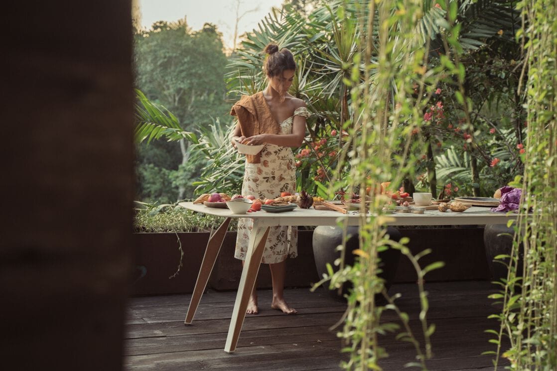 Прямоугольный садовый стол из керамогранита cbdesign Palinuro / Praiano ARCH-00101430 - Вид №26