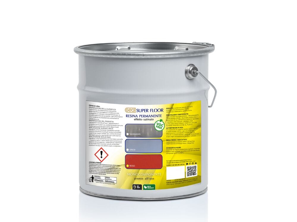 Красная перманентная смола Geal SUPER FLOOR ROSSO ARCH-00048395