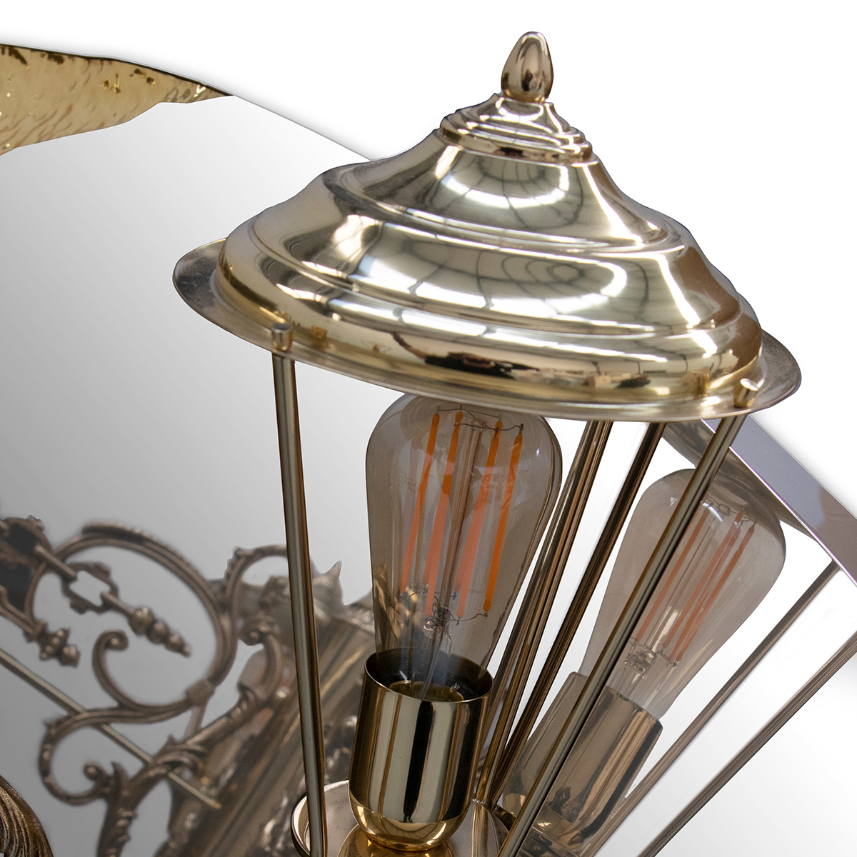 Зеркала Lumiere Round Mirror Covethouse BOCA DO LOBO  - Вид №2