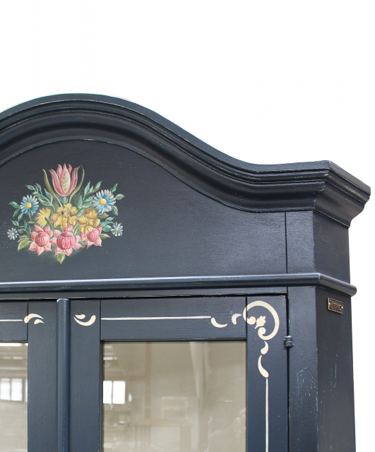 1973 Tifernoit Угловой шкаф с 2 стеклянными дверцами Soggiorno  - Вид №9