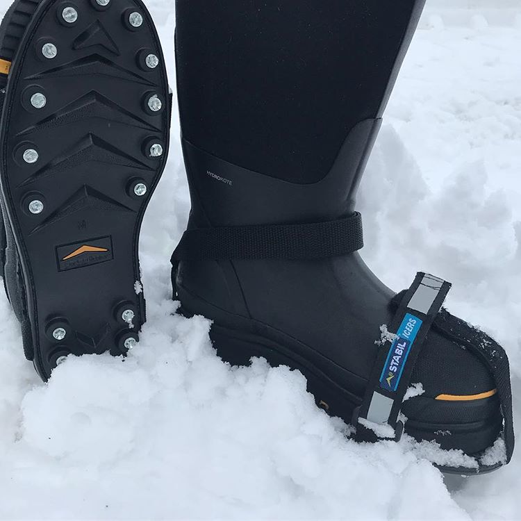 MAXX-100 STABIL Профессиональные ледоходы для обуви STABILicers Maxx Черный  - Вид №3