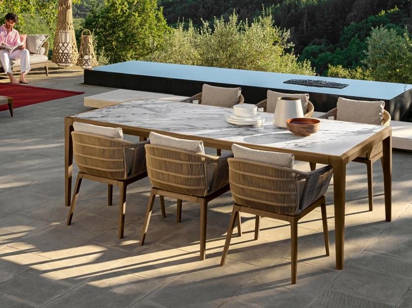 Talenti Садовый стул с подлокотниками Cruise teak sun-id-1509449 - Вид №3