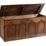 SOR27445 Дубовый сундук с панелями ijlbrown  - Вид №6