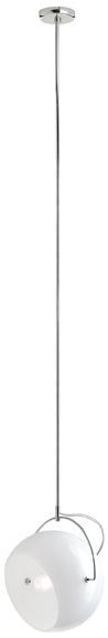 Fabbian Подвесной светильник из хромированного металла Beluga white sun-id-1461795 - Вид №2