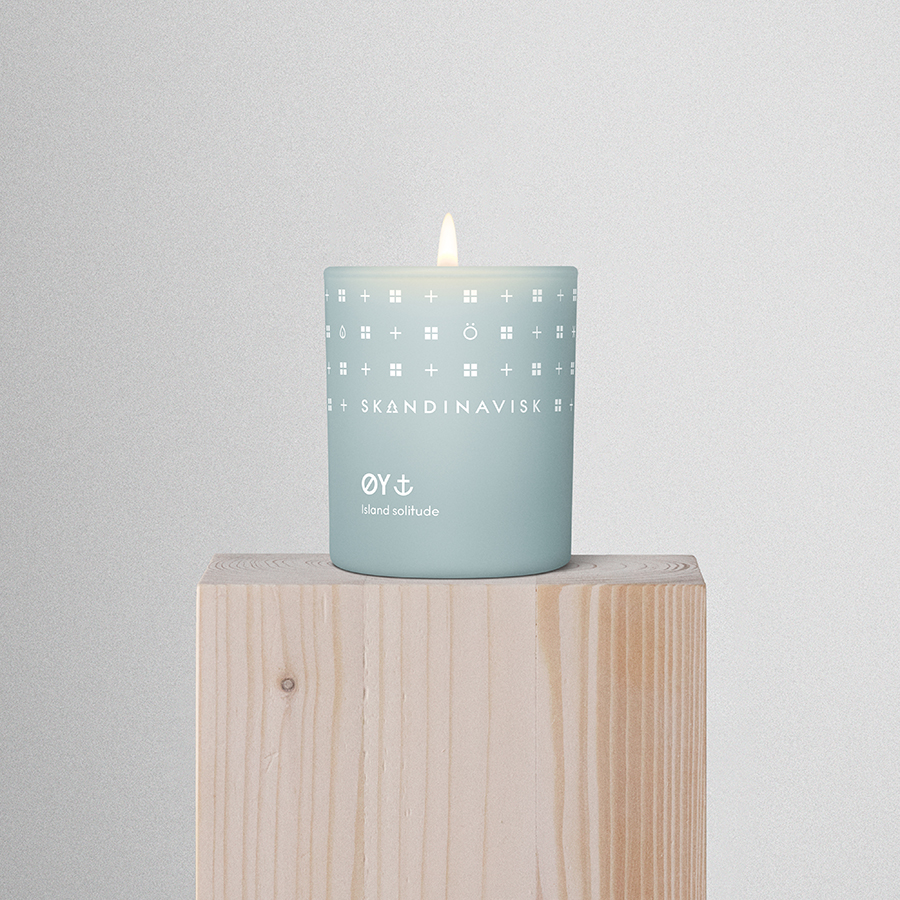 SK20202 Свеча ароматическая oy с крышкой, 65 г (новая) S K A N D I N A V I S K  - Вид №1