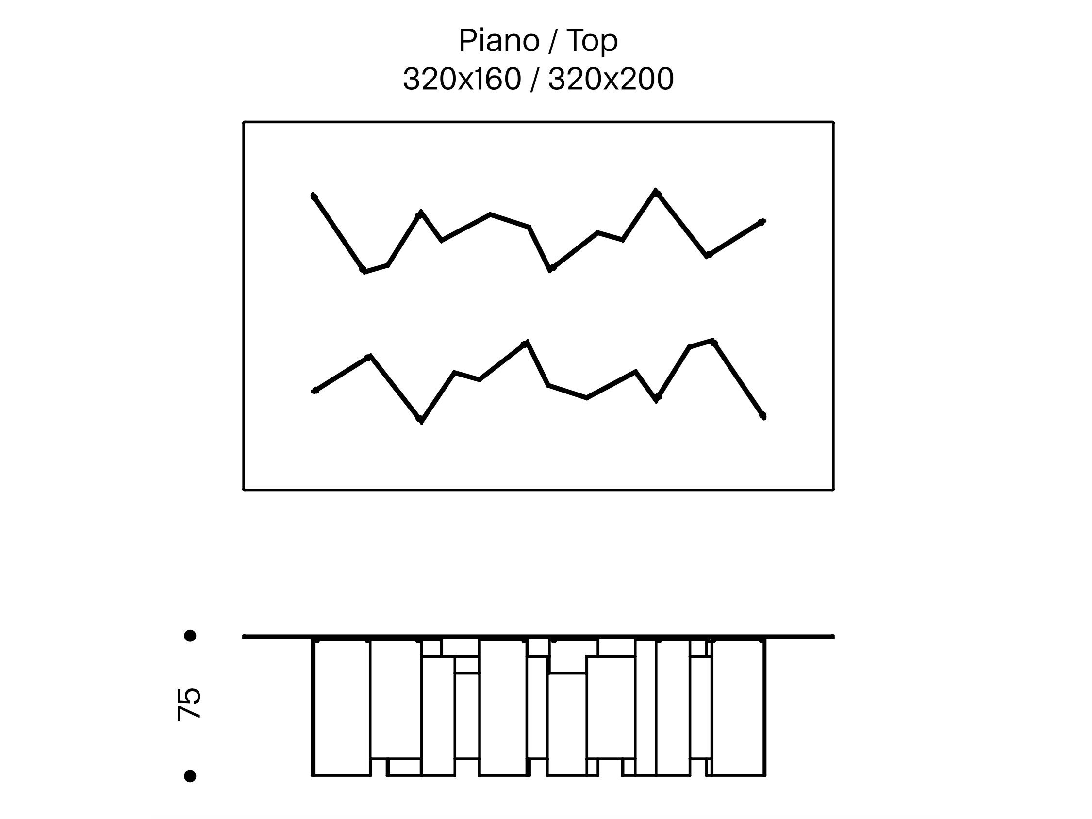 Прямоугольный стол из закаленного стекла Tonelli Design ARCH-00046771 - Вид №2