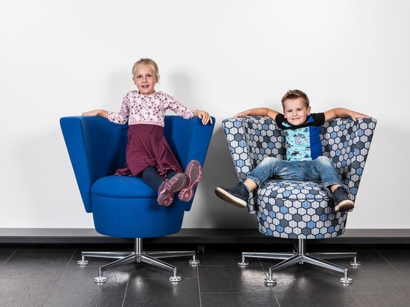 Spiegels Вращающееся кресло из ткани с 5 спицами .rossi sun-id-1476684 - Вид №5