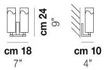 Vetreria Vistosi Настенный светильник из стекла Lio sun-id-1462001 - Вид №1
