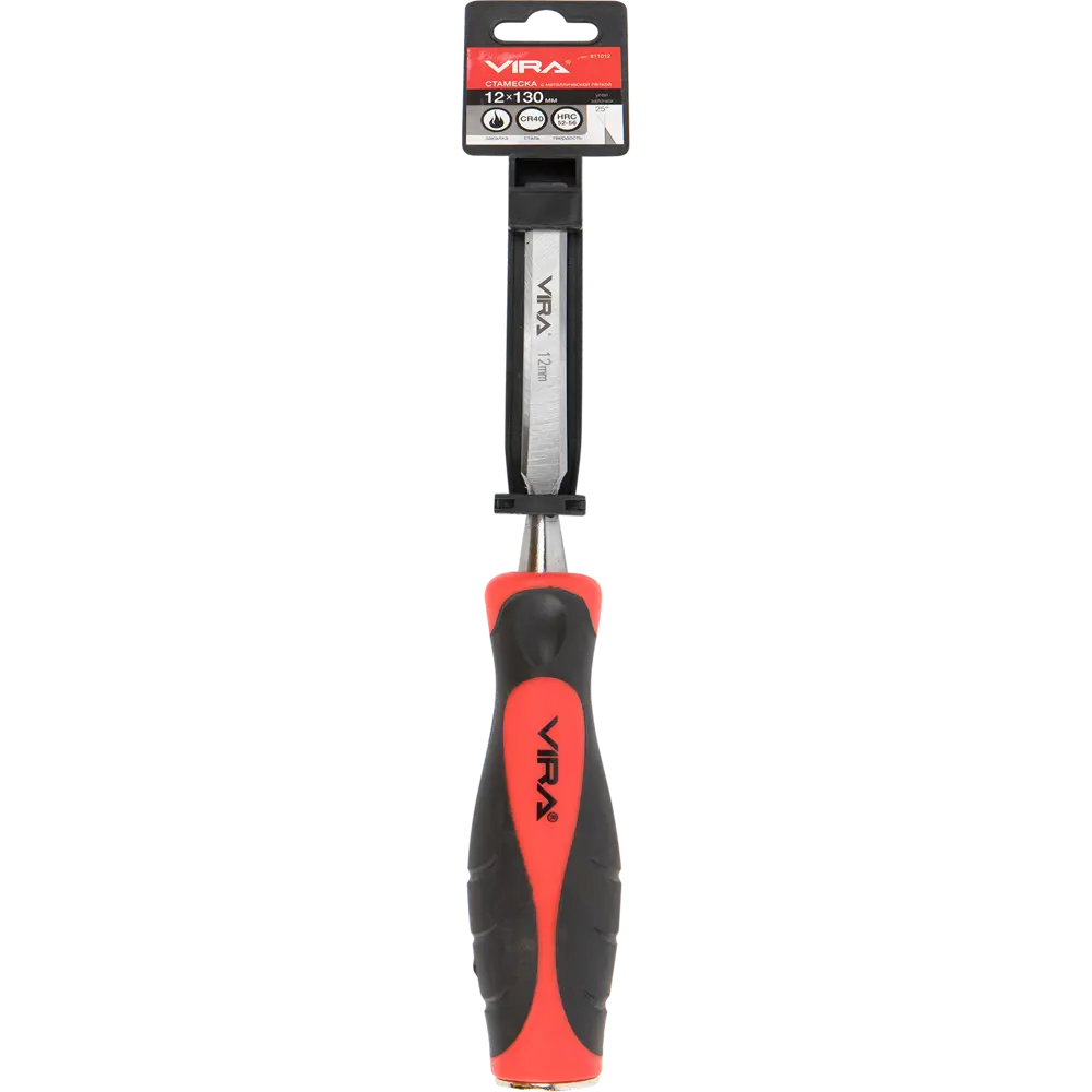 Стамеска Vira 12 мм с двухкомпонентной ручкой STLM-2003521 - Вид №3