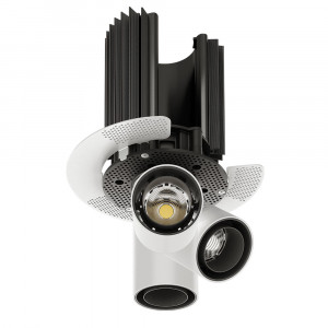 9420298 Встраиваемый в потолок светильник Platek E4 Plus  E4 Plus - 1 LED 2700K 47°