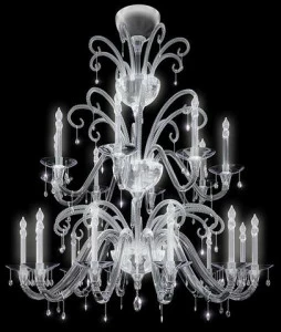 Reflex Люстра из муранского стекла с кристаллами