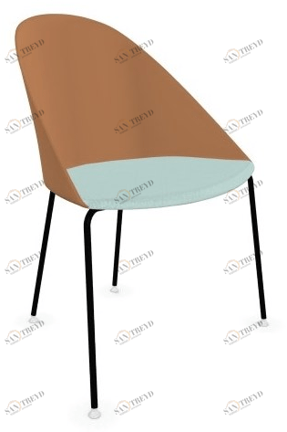 arper Стул из полипропилена со встроенной подушкой Cila sun-id-1409734