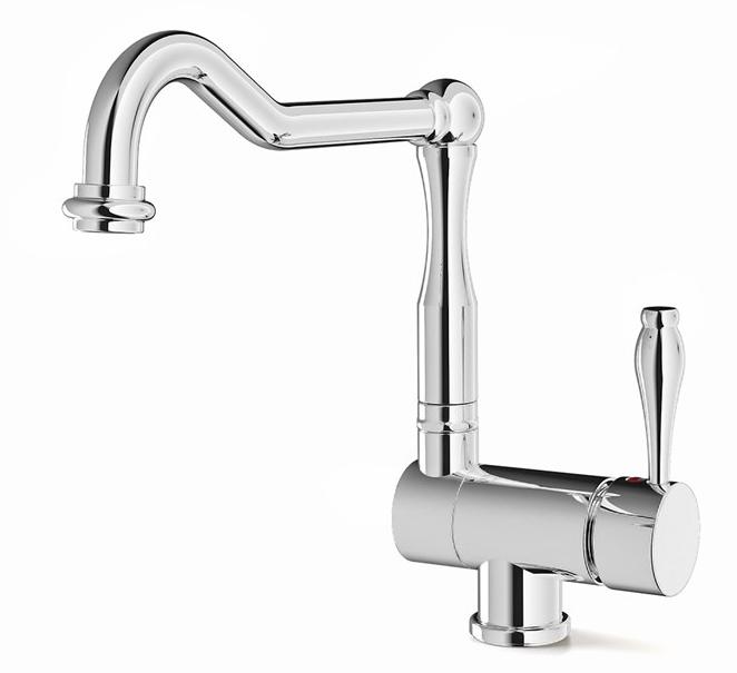 Officine Gullo Смеситель для кухни, однорычажный, из латуни, с поворотным изливом sun-id-1378028 - Вид №2