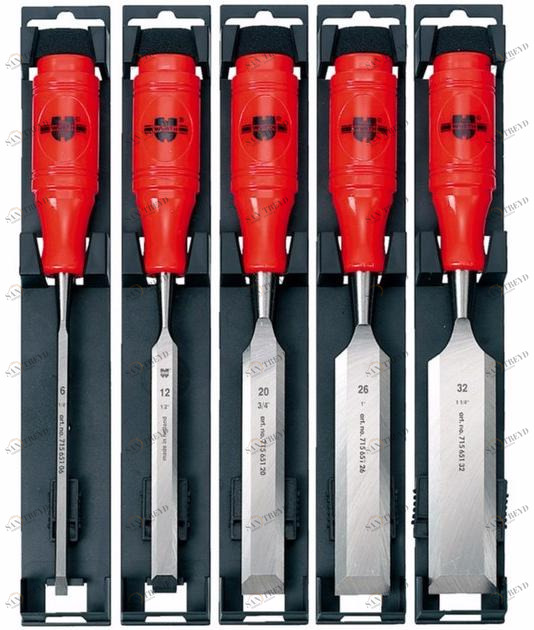 Würth Скошенные стамески серии Scalpelli per legno 0715651001