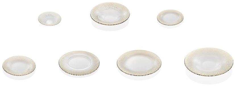 IVV Украшенная стеклянная тарелка Sparkling 8150.2 - Вид №1