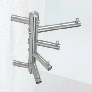 GH4-2 Настенный крючок с 4 вращающимися крючками, 1 длинный крючок PHOS