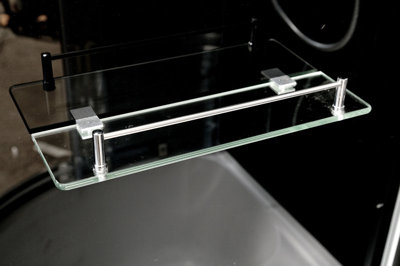 ЕМ1512 L LED с гм. Душевая кабина DETO Серия EM BМ4510 LED BLACK - Вид №8