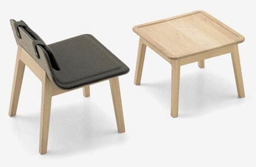 ALKI Стул из ткани Laia sun-id-1448534 - Вид №3