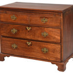 SOR27535 Комод из красного дерева с 2 и 3 ящиками ijlbrown  - Вид №5