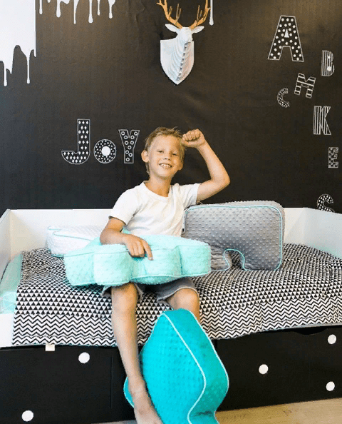 Подростковый диван-кровать с дополнительным спальным местом "Продленка" МАНДАРИН ПРОДЛЕНКА 178745 Белый Santreyd  - Вид №6