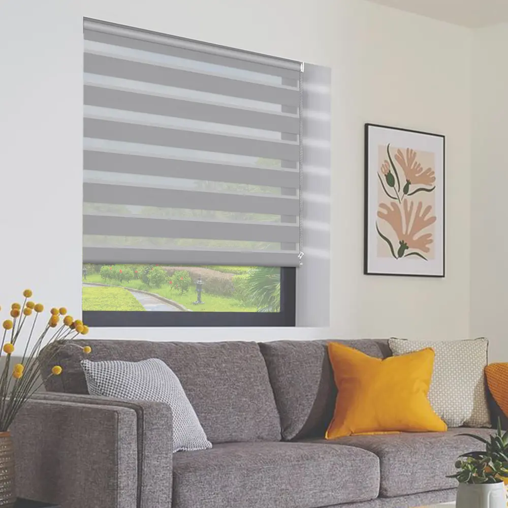 Рулонная штора день-ночь KREAFORTA Moskva с регулируемым светом 89408522 STLM-1579325 - Вид №6