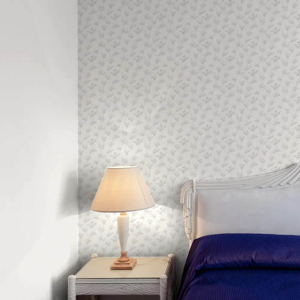 Московская обойная фабрика Ситец - жемчужные обои с текстурой штукатурки 89335951 STLM-0819322 - Вид №3