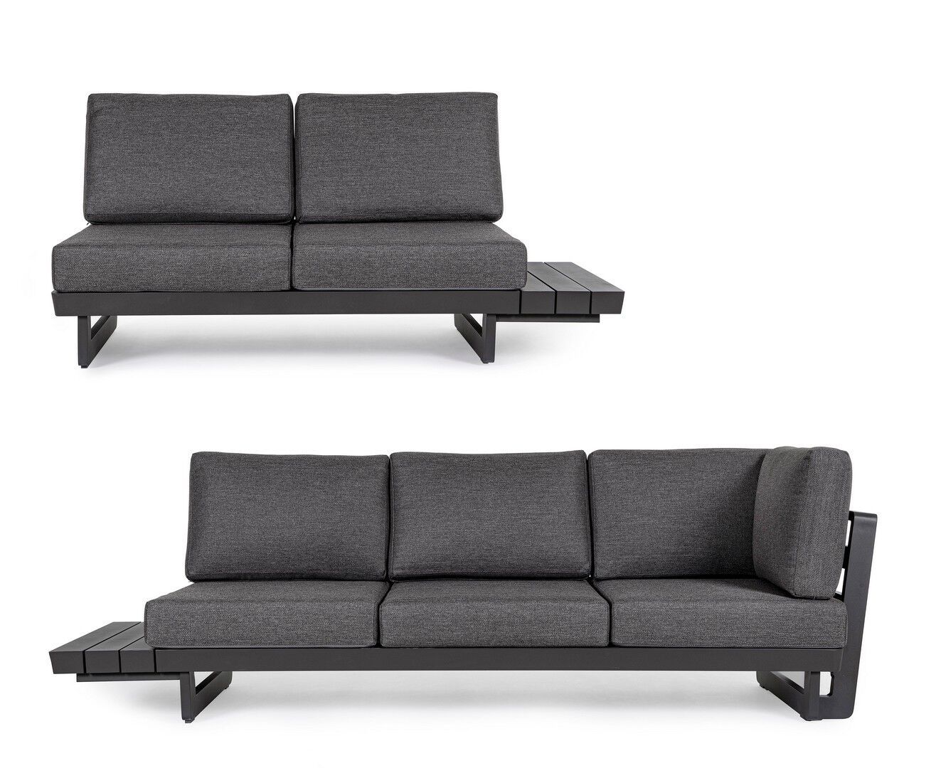 Угловой садовый диван из ткани BIZZOTTO Infinity ARCH-00091397 - Вид №18