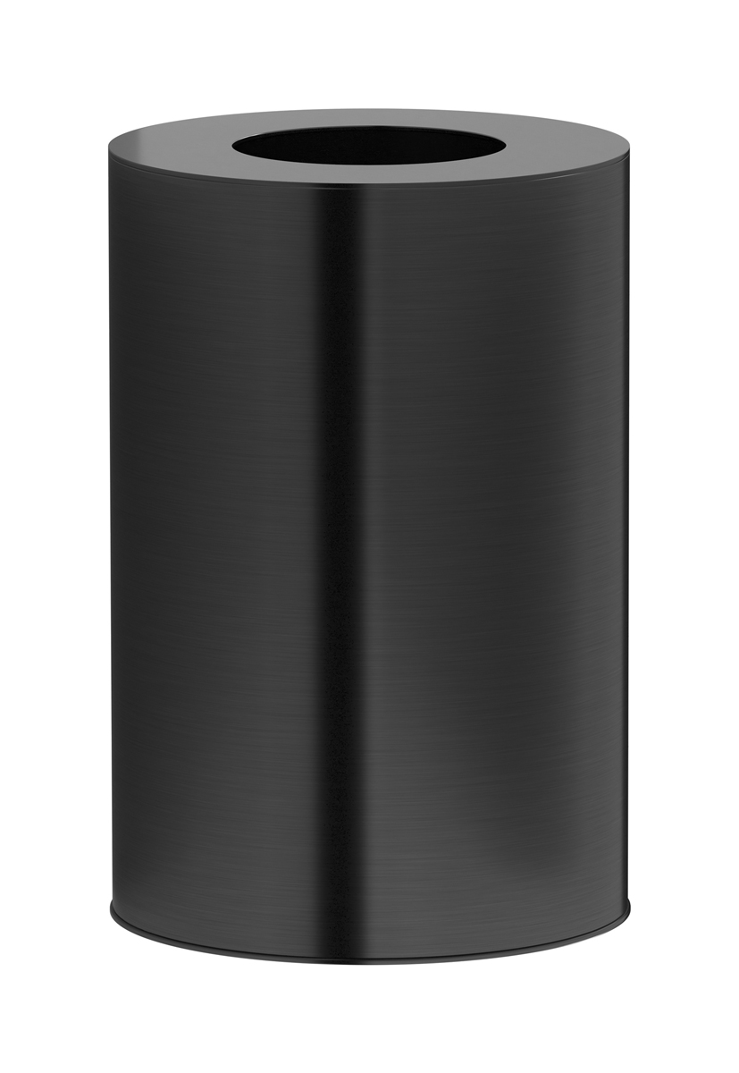 мусорное ведро WE ARE IB c6024cs Brushed Black Chrome C-67