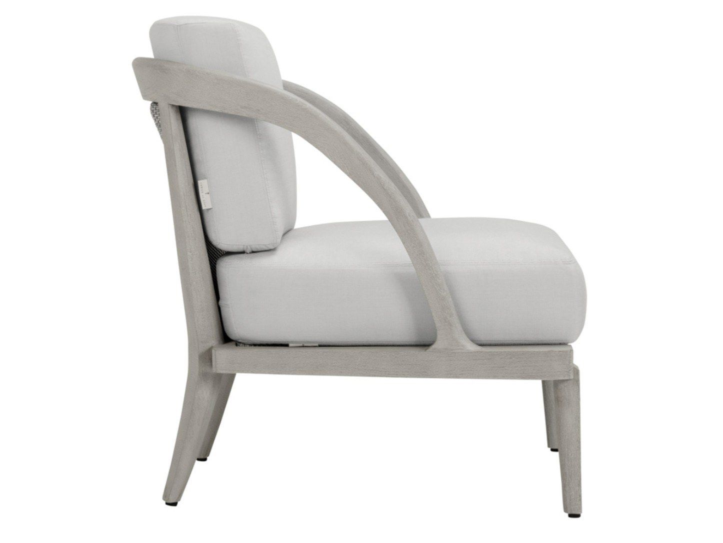 Садовое кресло из тикового дерева и JanusFiber® с подлокотниками JANUS et Cie Альпинарий ARCH-00055554 - Вид №2