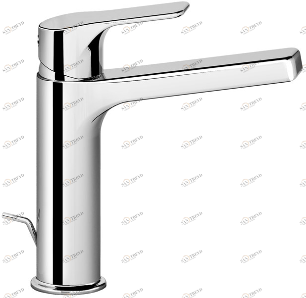 Fir Italia Смеситель для раковины из латуни на столешнице с автоматическим сливом New handy 52 5211301