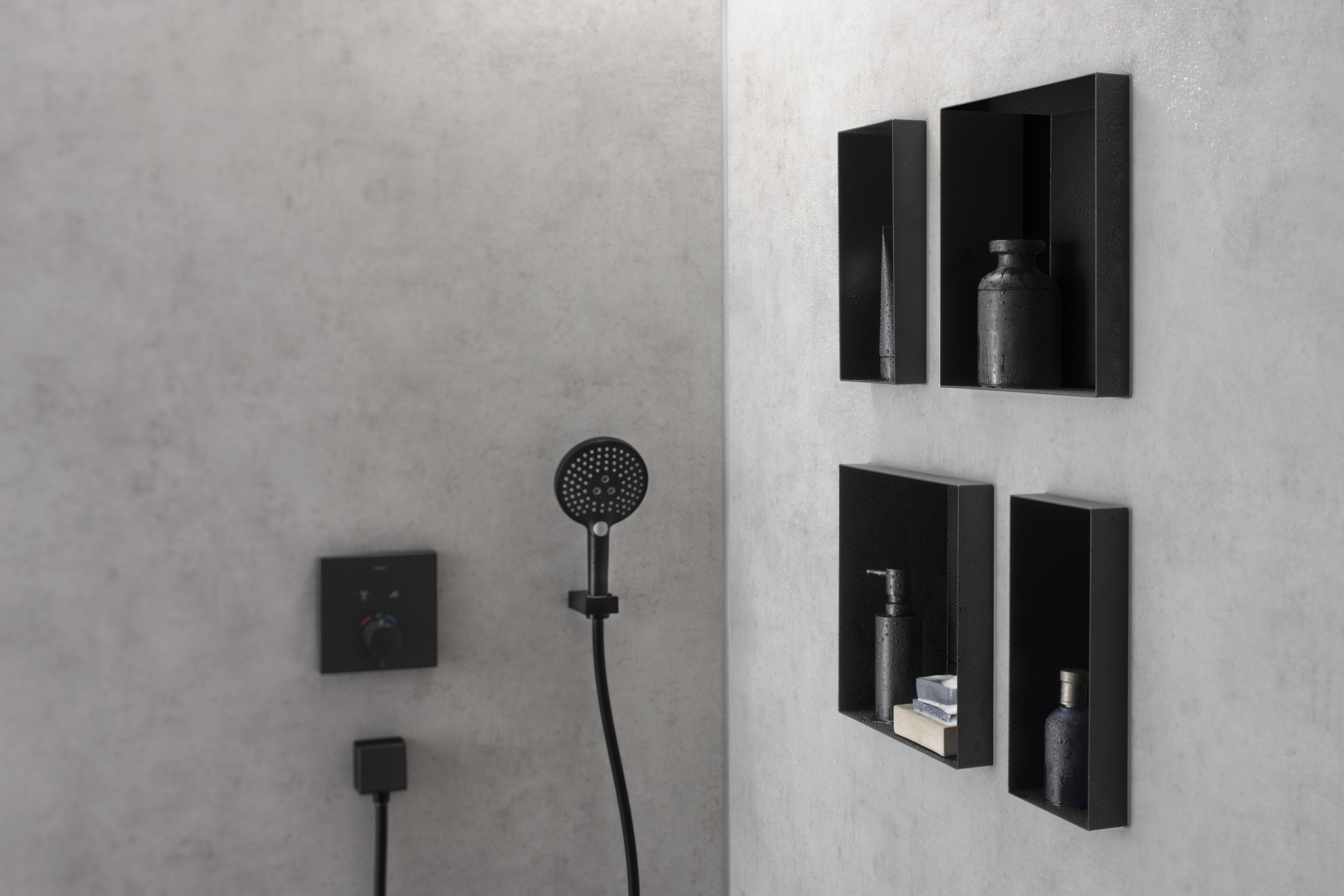 56073670 XtraStoris Minimalistic Wall безрамная ниша 300/300/100 Hansgrohe  - Вид №1