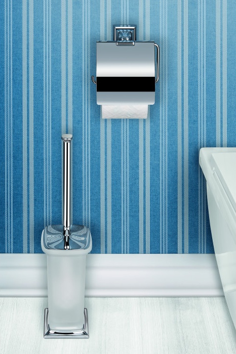 B3206 Ёршик напольный (хром) COLOMBO PORTOFINO Colombo Design - Вид №1